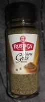 Mängden socker i Poivre gris moulu - flacon