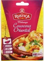 Mängden socker i Mélange couscous - sachet