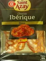 Mängden socker i Chorizo ibérique doux 44 tranches