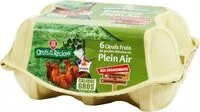 Mängden socker i 6 Oeufs frais plein air