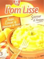 Mängden socker i Purée façon écrasé de pommes de terre