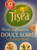 Mängden socker i Infusion douce soirée saveur miel 25 sachets