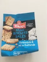 Mängden socker i Biscuits salés au gorgonzola