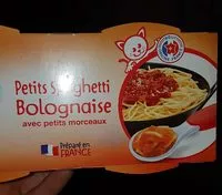 Mängden socker i Petits spaghetti bolognaise