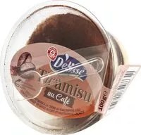 Mängden socker i Tiramisu au Café