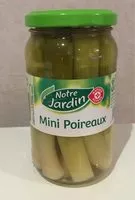 Mängden socker i Minis poireaux - bocal
