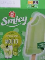 Mängden socker i Bâtonnets citron vert saveur mojito x 6
