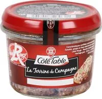 Mängden socker i Terrine de campagne Label Rouge