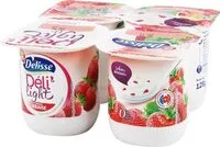 Mängden socker i Deli'light yaourt fraise 0%