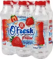 Mängden socker i Boisson à l'eau de source arôme naturel fraise sans sucres