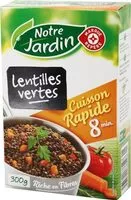 Mängden socker i Lentilles Vertes