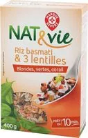 Mängden socker i Mélange riz basmati et 3 lentilles