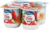 Mängden socker i Yaourt aux fruits avec morceaux fraise