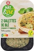 Mängden socker i Galettes de blé épinards et emmental
