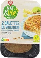 Mängden socker i Galettes végétales céréales x 2