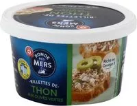 Mängden socker i Rillettes de thon aux olives vertes