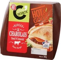 Mängden socker i Burger Le Charolais, Bœuf & Emmental