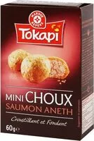 Mängden socker i Mini choux saumon aneth