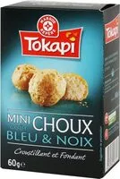 Mängden socker i Mini choux goût bleu & noix