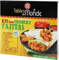 Mängden socker i Kit pour crunchy fajitas