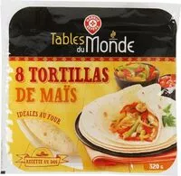 Mängden socker i 8 Tortillas de Mais
