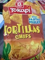 Mängden socker i Tortillas Chips goût Fajitas Poulet