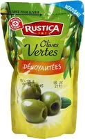 Mängden socker i Olives vertes dénoyautées