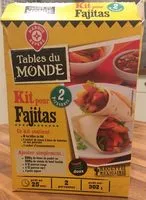 Mängden socker i Kit pour fajitas 2 personnes