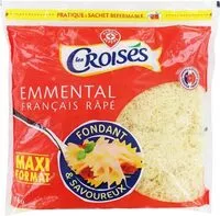 Mängden socker i Emmental français rapé - maxi format