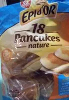 Mängden socker i Pancakes nature