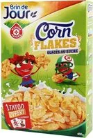 Mängden socker i Corn flakes au sucre