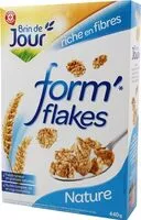 Mängden socker i Form' flakes nature