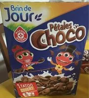Mängden socker i Pétales de blé au chocolat