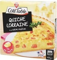 Mängden socker i Quiche lorraine pâte pur beurre