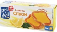 Mängden socker i Tartelettes au citron