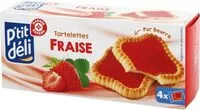 Mängden socker i Tartelettes à la fraise