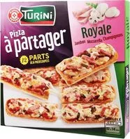Mängden socker i Pizza à partager Royale