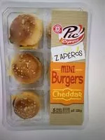 Mängden socker i Mini burgers cheddar