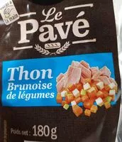 Mängden socker i Sandwich le pavé thon brunoise de légumes