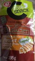Mängden socker i Sandwich l'alsacien poulet fromage frais ciboulette