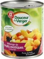 Mängden socker i Mélange de fruits exotiques