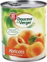 Mängden socker i Abricots au sirop