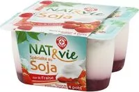 Mängden socker i Spécialité au soja sur lit de fraises