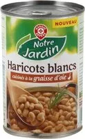 Mängden socker i Haricots blancs cuisinés à la graisse d'oie