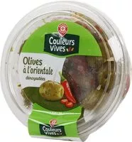Mängden socker i Olives à l'orientale dénoyautées