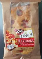 Mängden socker i Focaccia aux tomates cerises