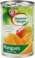 Mängden socker i Mangue au sirop