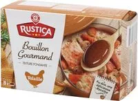 Mängden socker i Bouillon gelee volaille