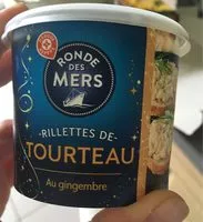 Mängden socker i Rillette de tourteau