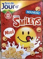 Mängden socker i Céréales smileys au miel